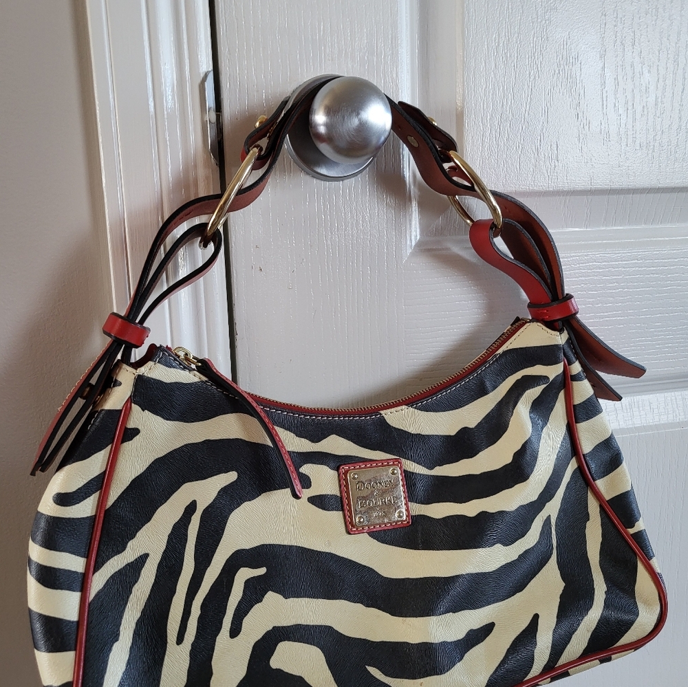 Dooney and Bourke Zebra Print Purse